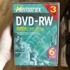 Memorex DVD-RW Three Pack 4.7 GB Re-Recordable