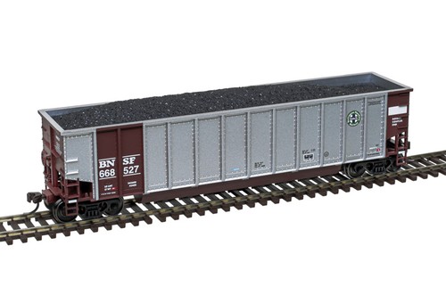 Góndola de carbón de aluminio Atlas 20007705 HO BNSF Trainman #668507 | Condition: New
