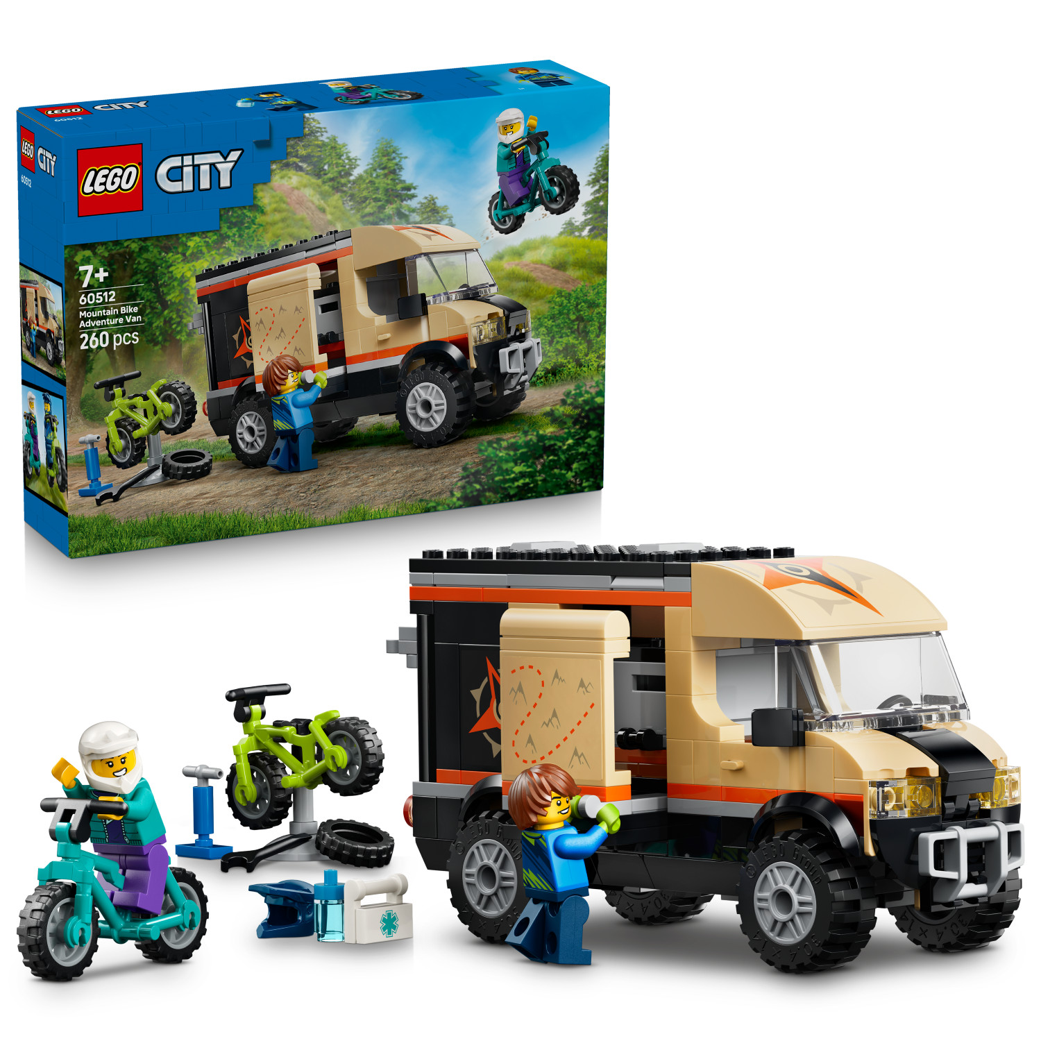 LEGO City: Mountain Bike Adventure Van (60512) EXCLUSIVE!
