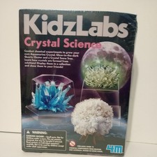 Crystal Growing kit 4M KidzLabs Crystal Science Crystal Growing Kit New Sealed