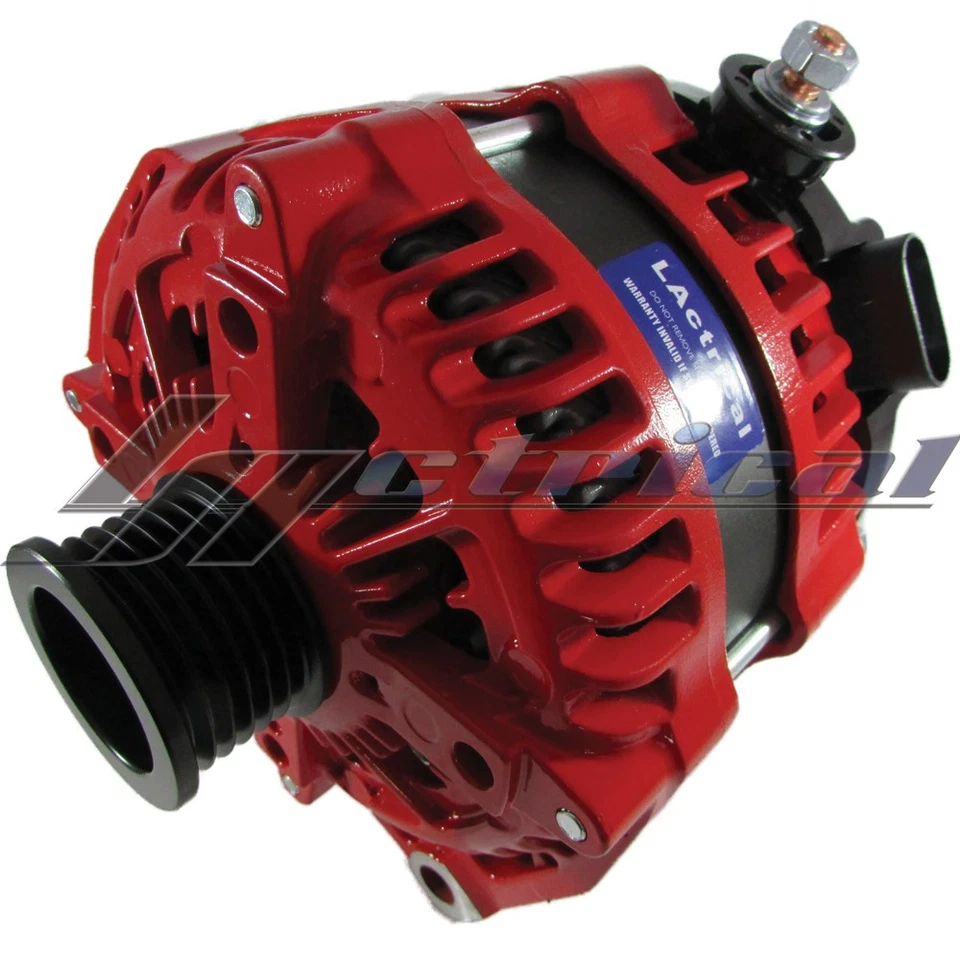 ALTERNADOR DE ALTA SALIDA 300 AMP ROJO HORQUILLA 6 FASES PARA GMC SIERRA HUMMER H2 HD Foto 2 de 4
