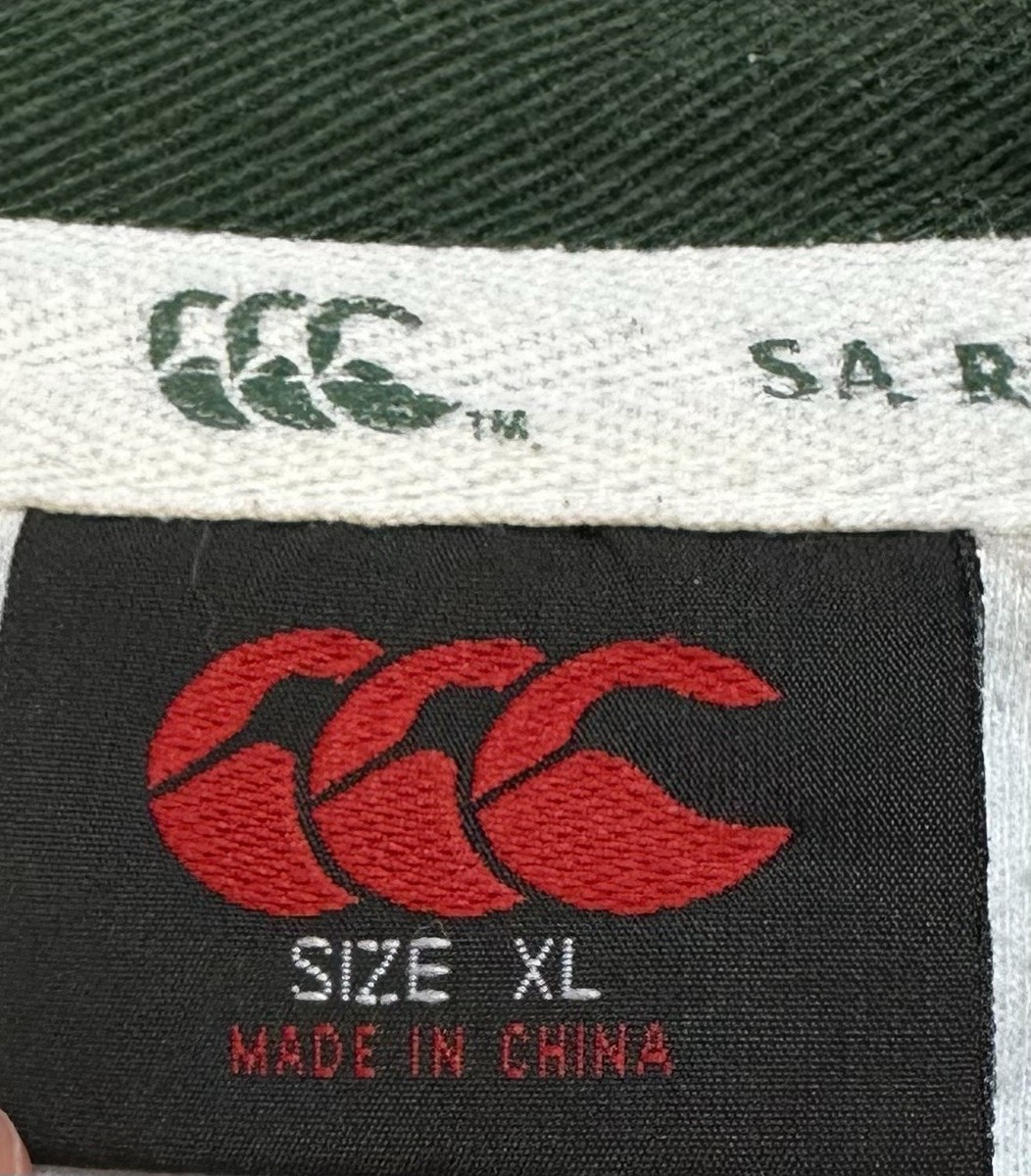 Maillot De Rugby Canterbury Afrique Du Sud 2005-2006 - équipe Nationale - Taille M