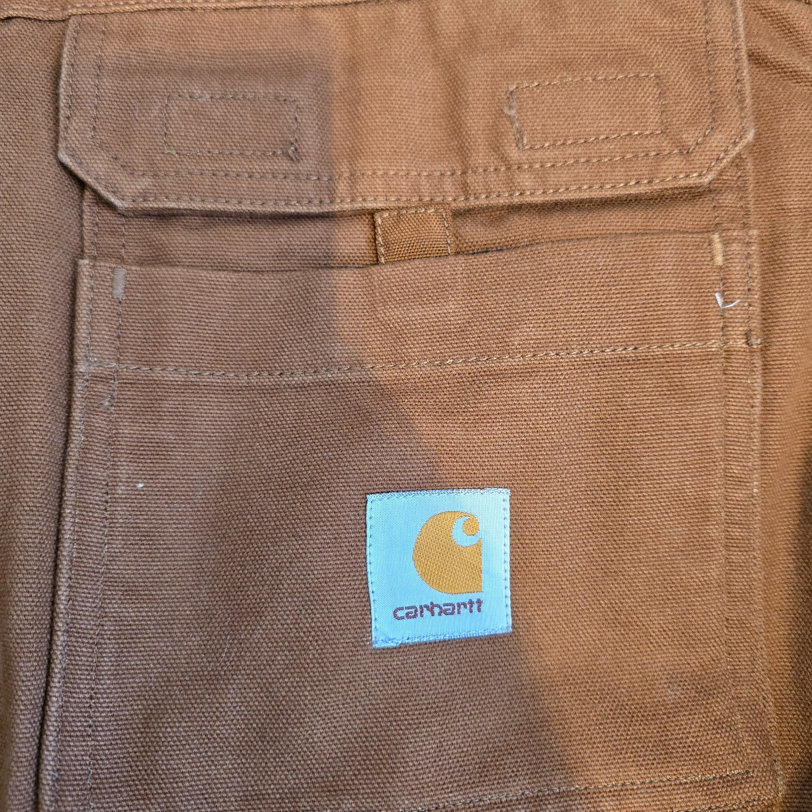 Carhartt Men's Washed Duck Insulated Active Jacket - Medium - Loose Fit image 3