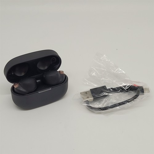 Sony WF-1000XM4 Noise Canceling Wireless Earbuds, Black *READ*
