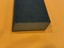Dual Angled Sanding Block Fine 100 Grit - 4-78 X 2-78 X 1 - 25pkg Dual Angled Sanding Block Fine 100 Grit - 4-78 X 2-78 X 1 - 25pkg