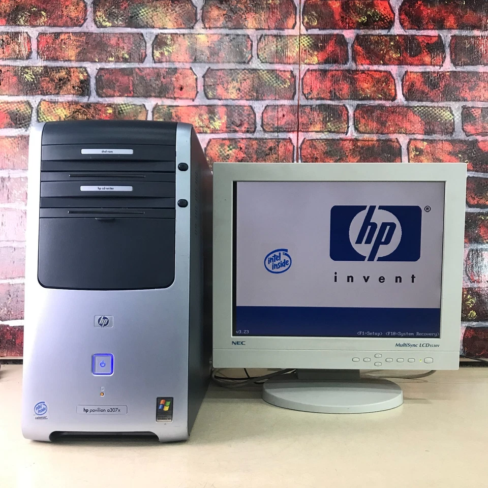 HP Pavilion a307x PC for Retro Gaming Celeron 2.60GHz 512MB RAM (Windows XP) - Image 2 of 4