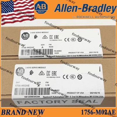 Brand New Factory Sealed NEW PLC 1756-M02AE ControlLogix 2-Axis Encoder