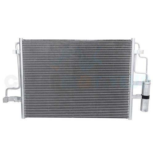 AC Condenser and Drier for 2013-2016 Ford Escape Silver Parallel Flow Condenser - Picture 8 of 15