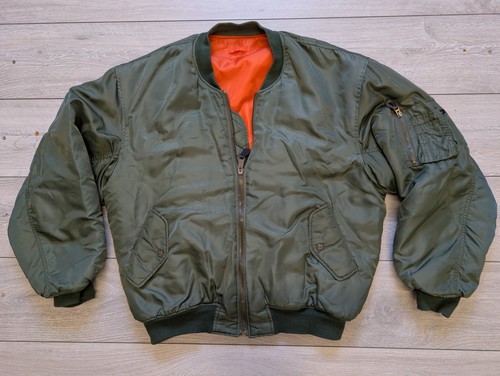 Fostex MA-1 Flyer's Jacket Intermediate in Green - XXL - Picture 2 of 13