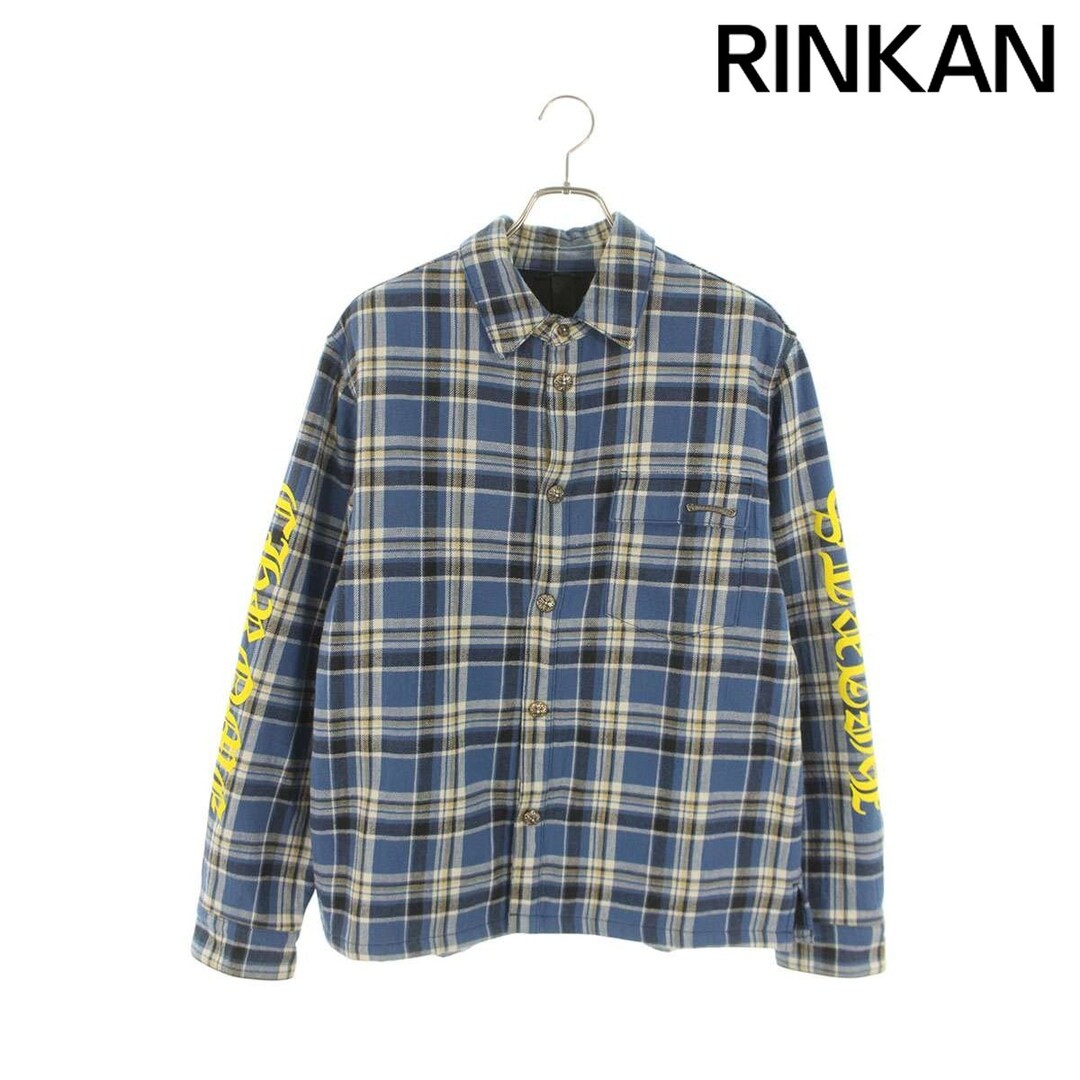 Chrome Hearts WORKN JNKYD PLD Arm Logo Print Batting Shirt Blouson Men's M Used