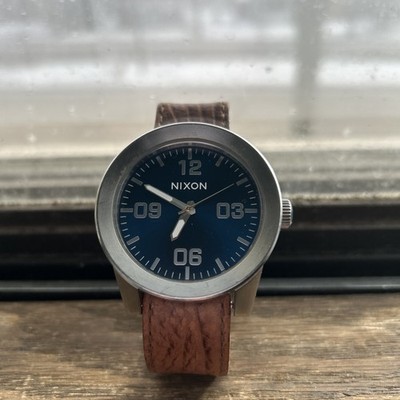Nixon The Corporal Watch Take Charge Stainless Steel/ Custom Band