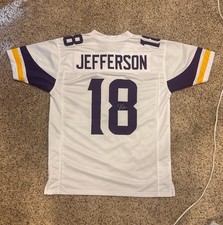 Justin Jefferson Minnesota Vikings Autographed Football Jersey Authentic