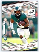 2021 Panini Chronicles Prestige #217 Kenneth Gainwell Prestige Rookies Update