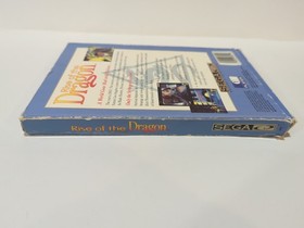 Rise of the Dragon (Sega CD, 1994) Cardboard box version, complete, tested.