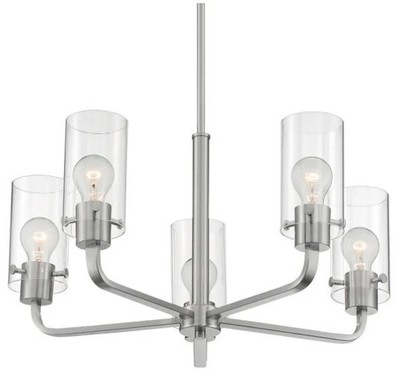 Nuvo Lighting Sommerset 60/7175 Brushed Nickel 5-Light 24''W Chandelier