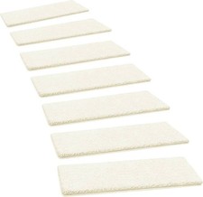 PURE ERA Carpet Stair Treads Ultra Plush 8" X 30" 14 Pieces, White 