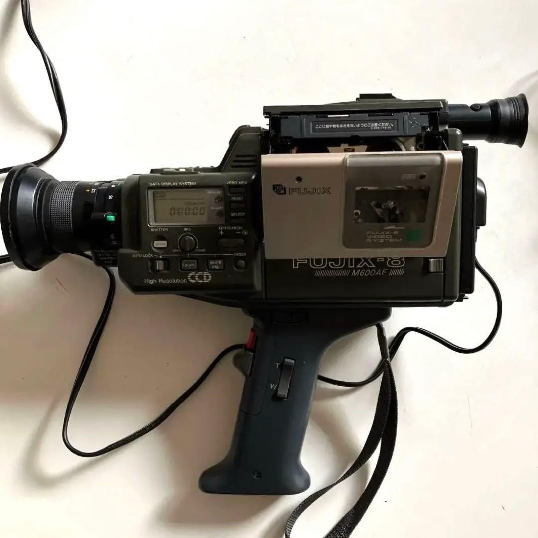 FUJIX-8 m600 AF 8mmビデオカメラ　　　　　使用説明書付き FUJIX-8 m600 AF 8mm video camera with instruction manual | eBay