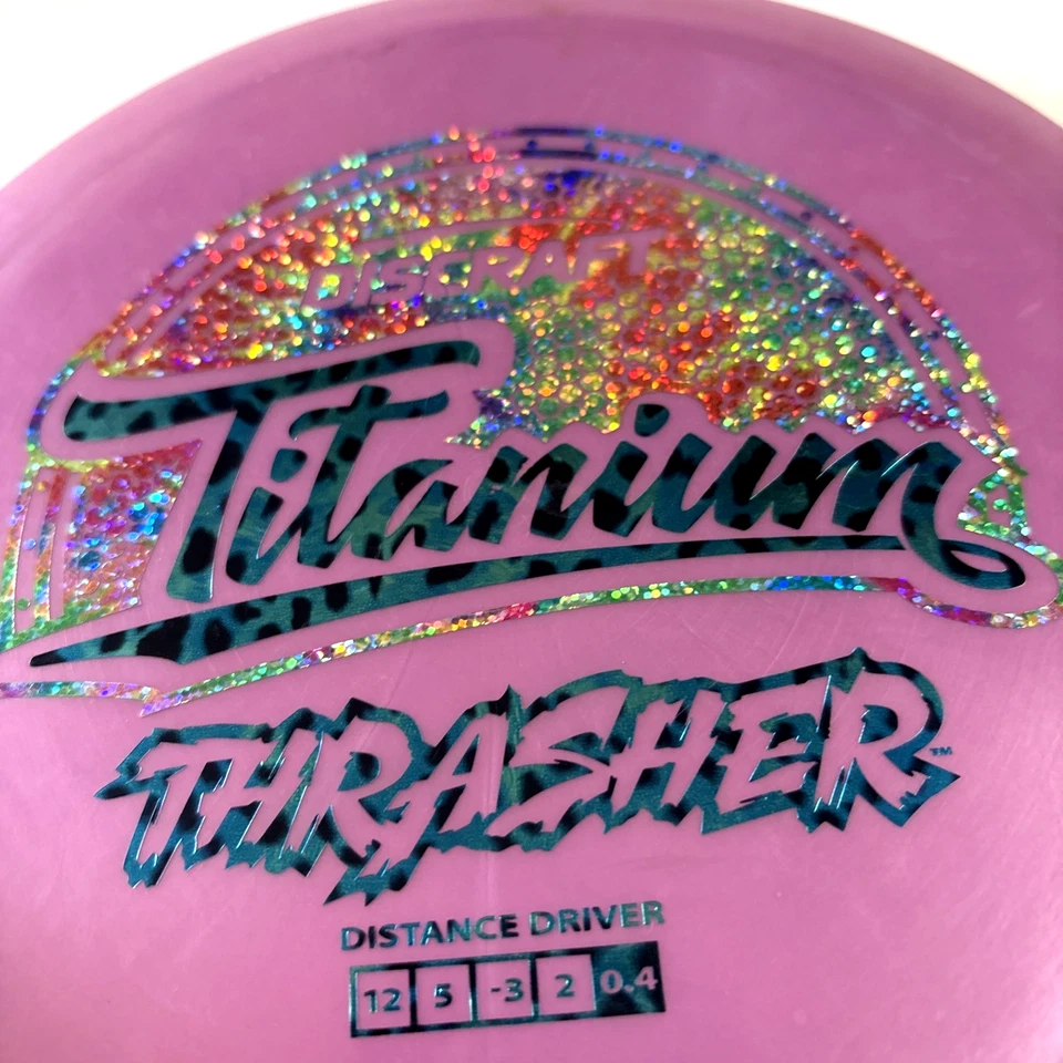 Discraft Titanium Thrasher 166g Scaled Flat Distance Driver Used - Image 2 of 4