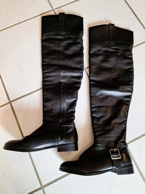 Zara Overkneestiefel - Bild 1 von 3