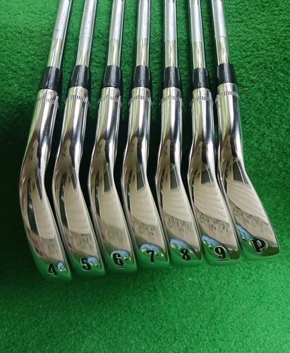 Restored LH Ben Hogan BH-5 Iron Set 4-PW Apex 3 Regular Flex Steel Standard Left - Picture 13 of 24