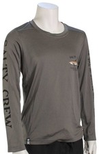 Salty Crew Boy's Bruce LS Rashguard - Charcoal - New
