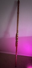 Native American Style Drone Flute Hiking Stick