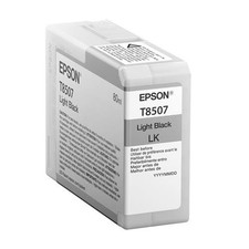 Image of Epson Ink Cartridge Singlepack Light Black T850700 Black 80ml C13T850700