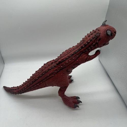 Carnotaurus Disney DinoLand Tierreich Latex weich rot Dinosaurier groß 24 Zoll - Bild 4 von 12