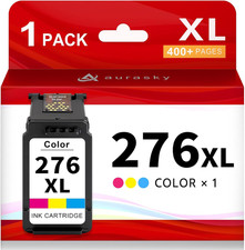 276XL Ink Cartridges Replacement Compatible for Cannon 276XL CL-276 276 XL Ink C