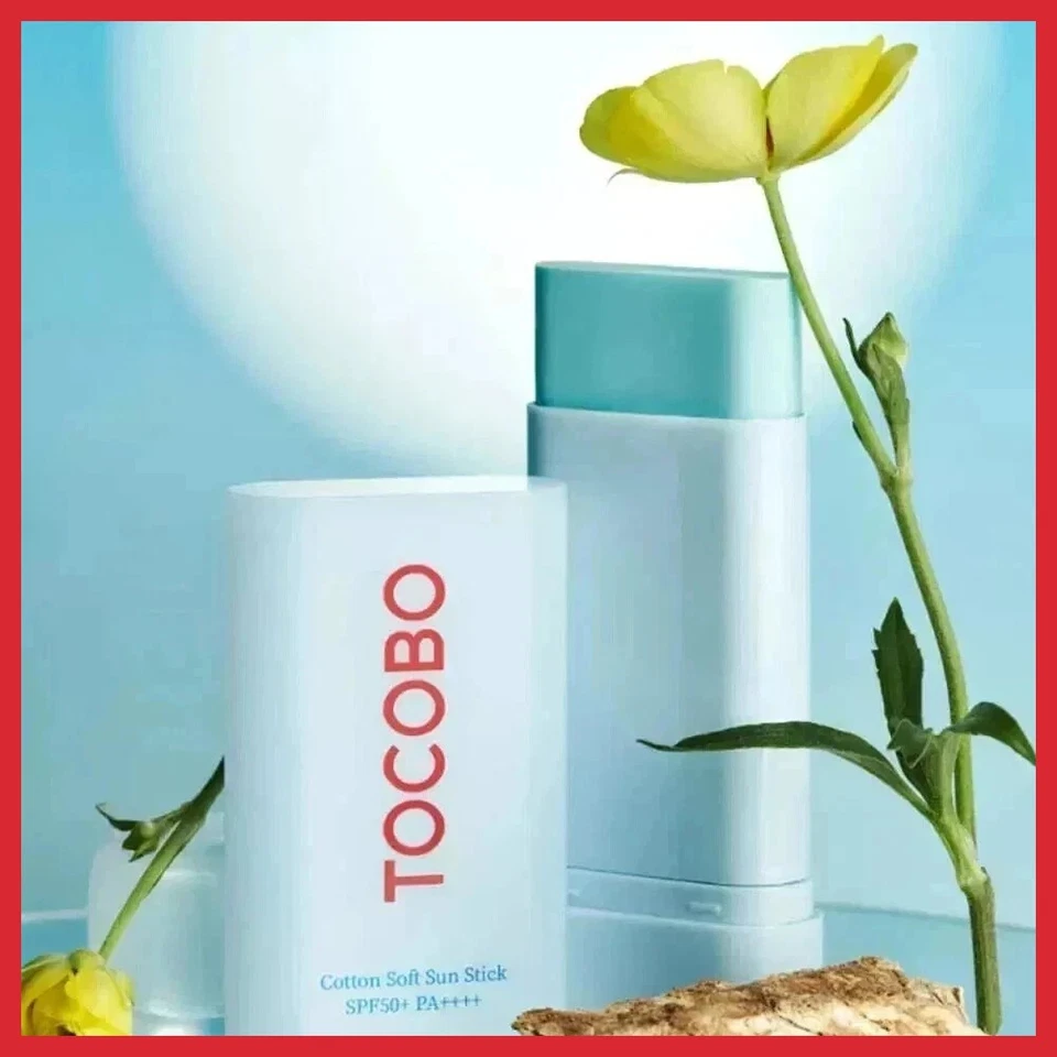 Tocobo Cotton Soft Sun Stick SPF50+ PA++++ 19g Each Non-Greasy - PACK OF 2 - Изображение 2 из 4