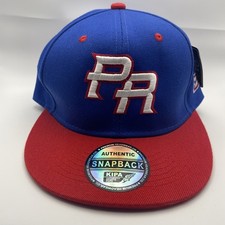 PUERTO RICO Baseball PR 3-D Embroidered Hat Cap SnapBack Flag Beneath Brim KIPA