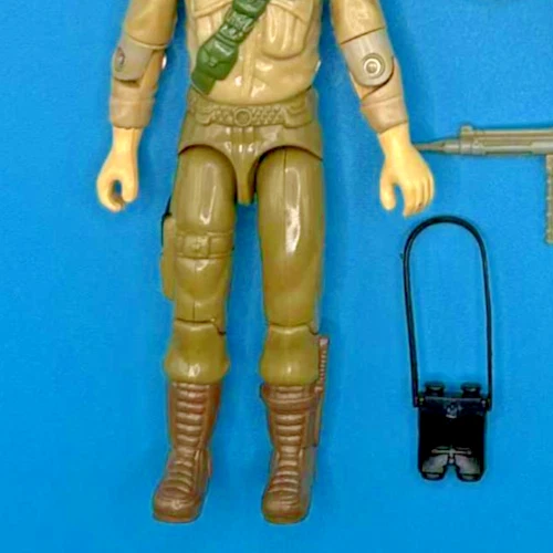 RARO 1983 GI JOE DUKE 100% COMPLETO juntas apretadas BONITA pintura TARJETA DE ARCHIVO Foto 3 de 4