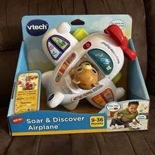 VTech Soar and Discover Airplane W/LIGHTS SOUNDS. NEW
