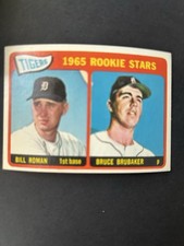 1965 Topps - 1965 Rookie Stars Bruce Brubaker, Bill Roman #493 (RC)