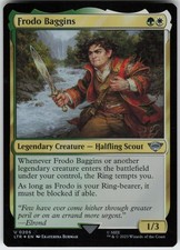 mtg frodo cards | Frodo, Adventurous Hobbit | Mythic | Foil Etched | Thick Stock LTC #82 frodo cards mtg Frodo Baggins