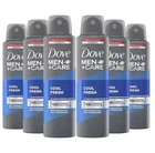 6 Pack Dove Cool Fresh Men + Care48 HR Antiperspirant Spray for Men 150ml