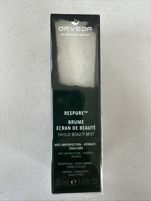 OrVeda Respure Brume Ecran De Beaute Shield Beauty Mist Brand New Sealed
