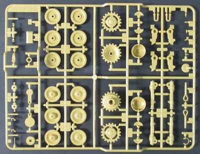 Tamiya 1/35th Scale German Sd Kfz 184 Elefant - Parts Tree A from Kit No. 35325
