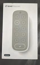 Level Keypad K1 C-K11U Smart Lock Accessory in White/Gray - New Sealed