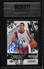 BAS 2009 Rookies & Stars Rookie Danny Green Daniel #122 Seal of Authenticity 3c7