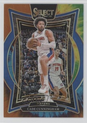 2024-25 Panini Select Concourse Tie-Dye Prizm 14/25 Cade Cunningham #65 1p5n
