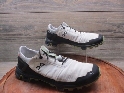 On Running Shoes Mens Size 9 White Black Trail CloudTec Sneakers 34.99002