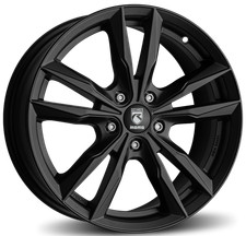 CERCHIO IN LEGA PER RENAULT MEGANE 7,5J17" 5X114,3 40 72,30 REDS FAST NERO OP 00