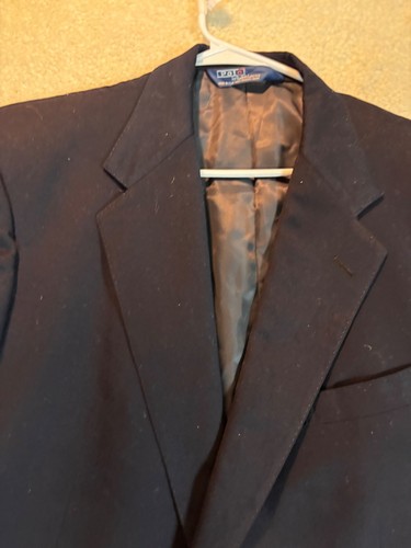 Polo Ralph Lauren Blazer dunkelblau 42R Wollmischung Zweiknöpfe Goldknöpfe - Bild 6 von 18