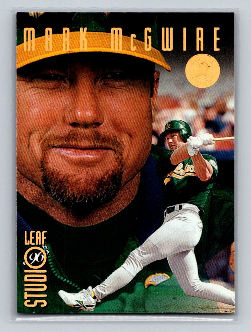 1996 Leaf Studio Press Proof Gold /500 Mark McGwire #118