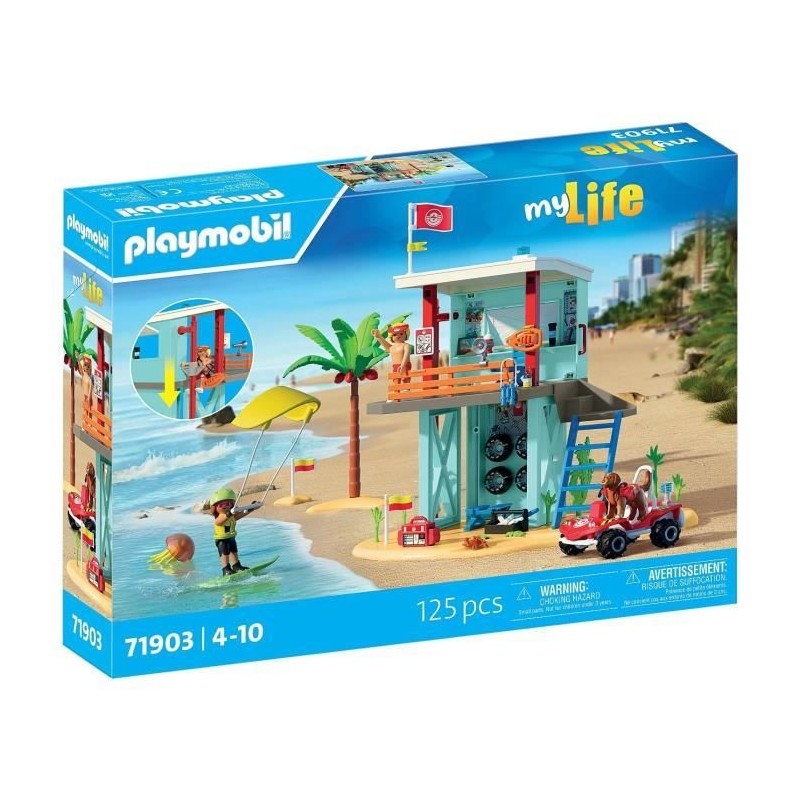 Playmobil 71903 My Life Vacances le plaisir de créer des souvenirs de plage