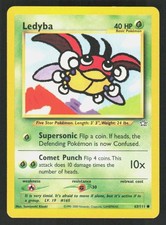 Pokemon Ledyba 63/111 Unlimited Common Neo Genesis (LP)
