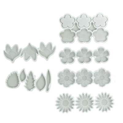 DIY Flower Leaf Shape Baking Mold Birthday Cookie Tools Cake Decorating Tools