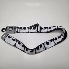 Buckle Down Nightmare Before Christmas Jack Faces Seatbelt Belt - 24-38 Inches