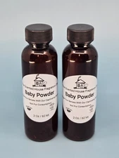 2 Baby Powder 2 Oz.  100 % Fragrance Oil Great for Diffusers, Soaps and Candles